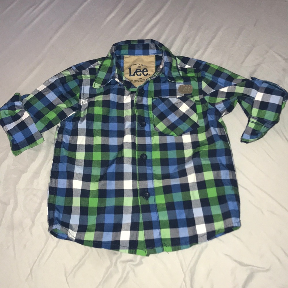 Toddler boy long sleeve shirt